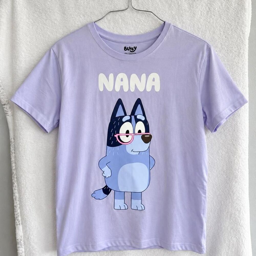 Bluey Women's Purple T-shirt